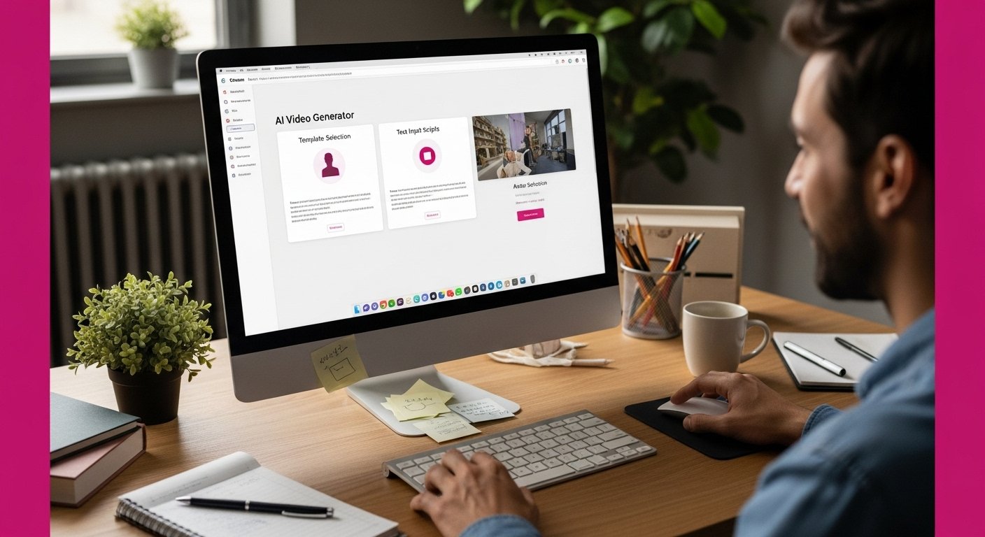 AI video generator setup