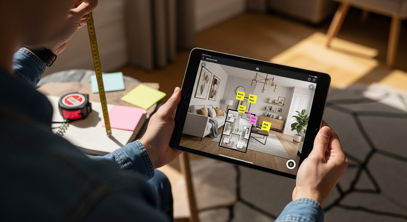 AI interior design planning